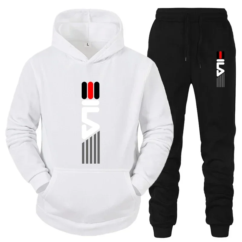 Street Fashion Male - بدلة رياضية رجالية مكونة من قطعتين: