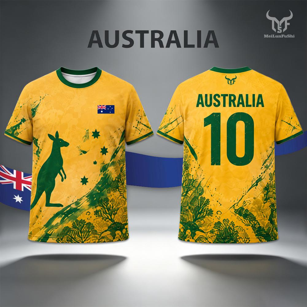 Street Fashion Australia - قميص رياضي جديد لعام 2026 بطباعة
