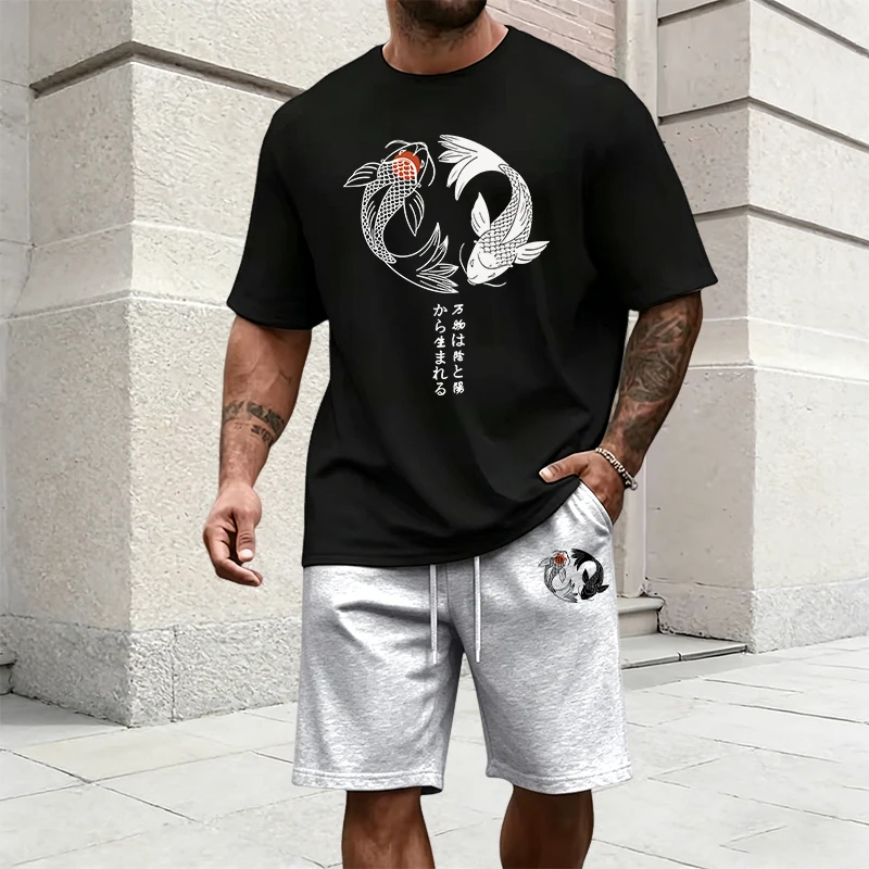بدلة رياضية رجالية بنمط يين يا - مراجعة Street Fashion Male وسعره