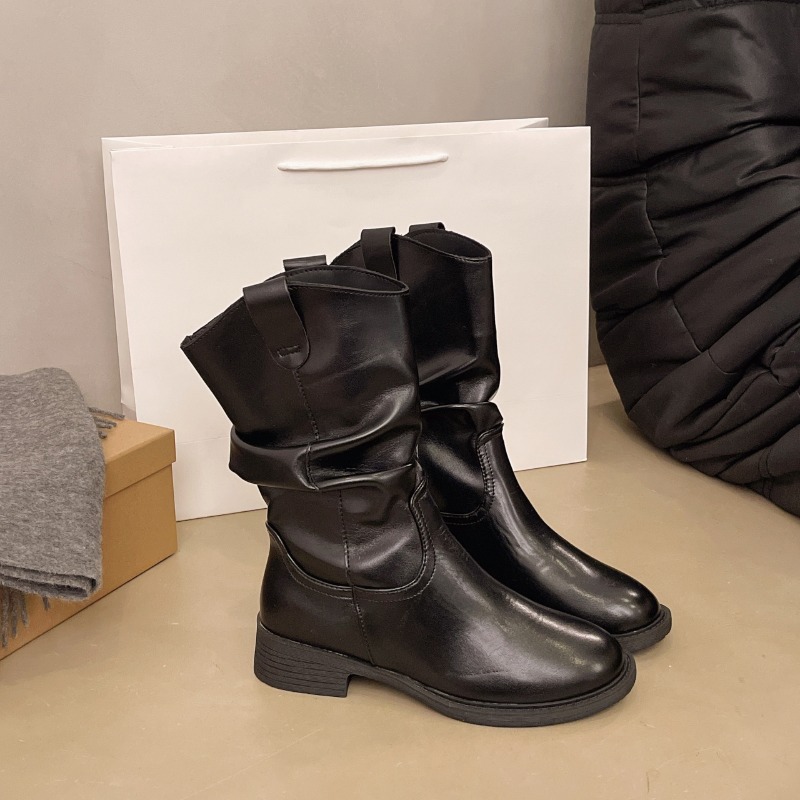 شتاء جديد نمط فضفاض أحذية الكا - مراجعة Street Fashion Winter 2025 وسعره