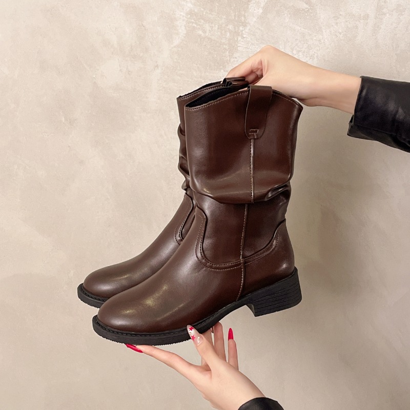شتاء جديد نمط فضفاض أحذية الكا - مراجعة Street Fashion Winter 2025 وسعره