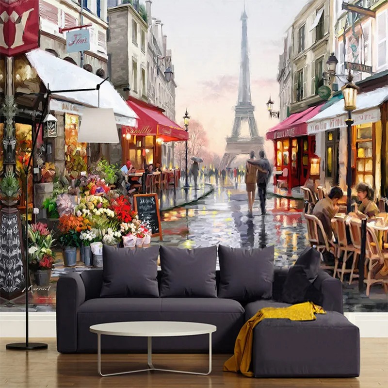ورق جدران ثلاثي الأبعاد بتصميم - مراجعة Street Fashion Wallpaper وسعره