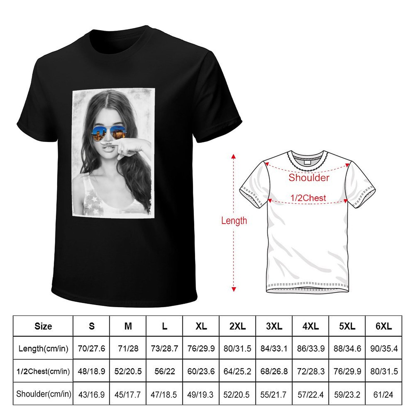تي شيرت أصلي برسومات Mustache  - مراجعة Street Fashion Co وسعره