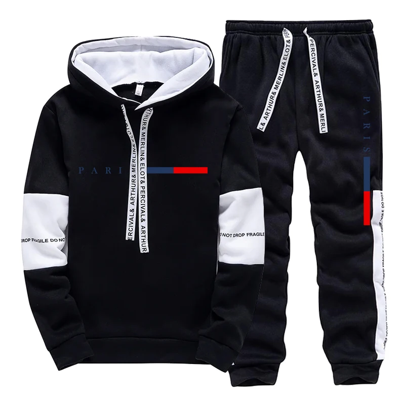 طقم رجالي/هودي/بنطلون بتصميم ب - مراجعة Street Fashion Male وسعره
