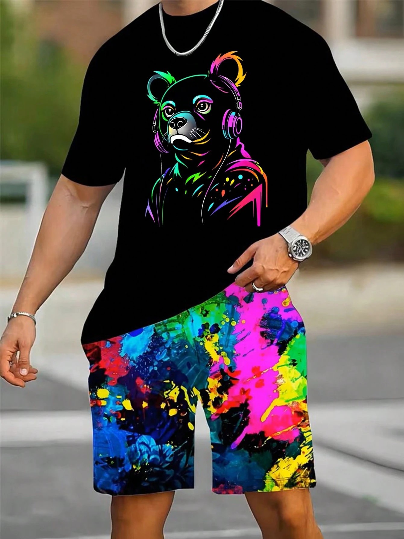طقم صيفي جديد للرجال لعام 2026 - مراجعة Street Fashion Male وسعره